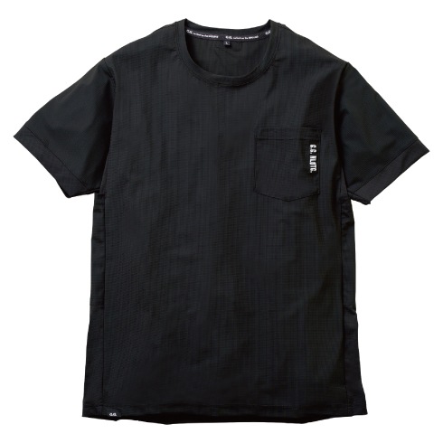 桑和 0595-53 半袖Tシャツ 春夏 ストレッチ 消臭 接触冷感 UV