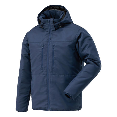 ミズノ F2JE1585 ブレスサーモ中綿ブルゾン 秋冬 吸湿発熱素材 フード