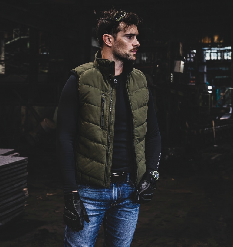 イーブンリバー RSX7005 ストロングハードクロスベスト 秋冬 2025新作