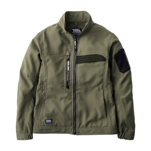 寅壱 7030-124 ワークジャケット 秋冬 速乾性 制電 裏綿 再帰性反射 2025