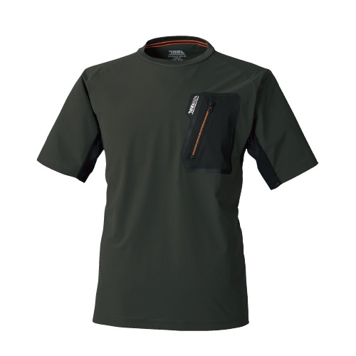 寅壱 TORAICHI 5974-618 半袖クルーネックTシャツ 接触冷感 ストレッチ