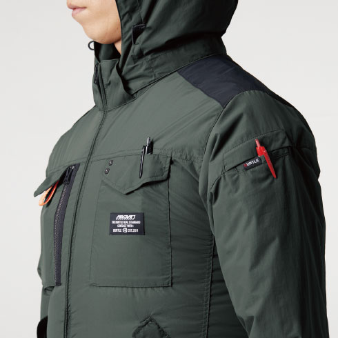 バートル 空調服 エアークラフト 22v バッテリーAC1156 Mサイズ半袖 バートル AC1156 [春夏用]エアークラフト ACタクティカル半袖