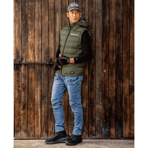 ディッキーズ Dickies D-23009 防寒ベスト 秋冬 2023新作｜作業着