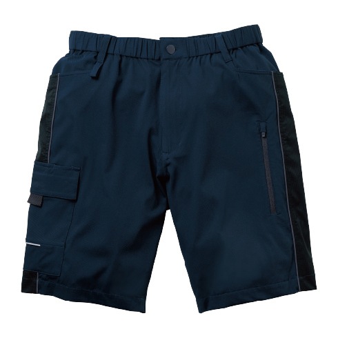 桑和 0648-07 ハーフパンツ 春夏 ストレッチ 消臭 吸汗速乾 接触冷