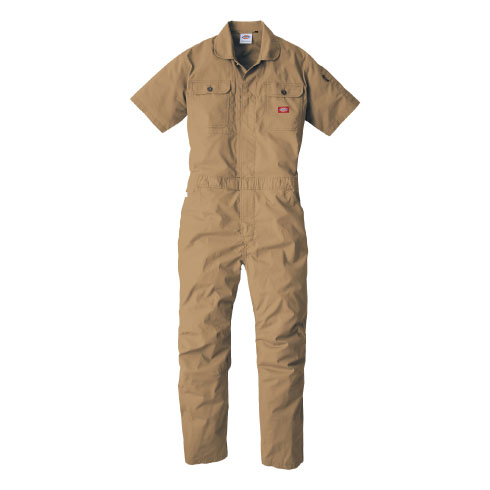 ディッキーズ Dickies D-749 半袖つなぎ ストレッチ 反射材付き 2022新