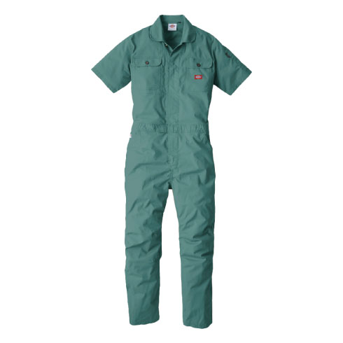 ディッキーズ Dickies D-749 半袖つなぎ ストレッチ 反射材付き 2022新
