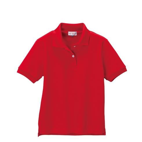 Invel レディース ポロシャツ 赤 半袖 Invel レディース ポロシャツ 赤 半袖 刺繍 半袖 ポロシャツ