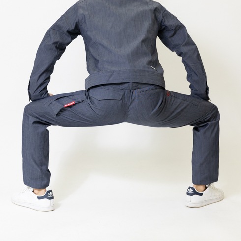 Bonzky69 BURTLE ワークパンツ1812シルバーL 9枚セット バートル] 1812 カーゴパンツ(ユニセックス)