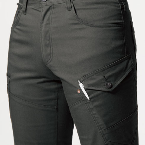 バートル 662 カーゴパンツ オールシーズン 防縮加工 ストレッチ ユニ