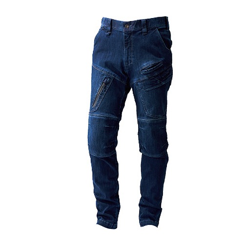 寅壱 8910-219 カーゴパンツ オールシーズン デニム ストレッチ