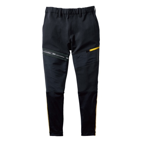 オレボレブラ ブラック 刺繍レギンス ジョガー パンツ ストレッチ 桑和 0522-07 レギンスジョガーパンツ 秋冬 ストレッチ 消臭 裏起毛