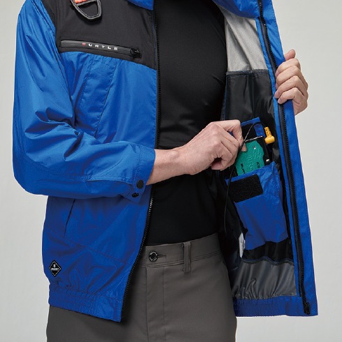 バートル AC1196 エアークラフト ファン付き長袖ブルゾン ポリエステル