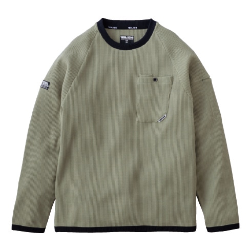 寅壱 9285-617 長袖クルーネックTシャツ 秋冬 ドライ 速乾性 UVカット