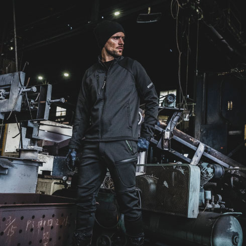 イーブンリバー EX67 防寒ブルゾン 秋冬 ストレッチ 2023新作｜作業着