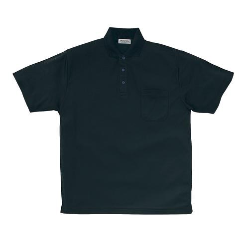 クロダルマ 26442-1 半袖ポロシャツ 脇スリット｜作業着・作業服の通販