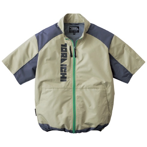 寅壱 1084-116 空調服半袖ジャケット 保冷剤(別売)対応 遮熱 防透 軽量