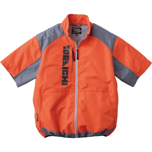 寅壱 1084-116 空調服半袖ジャケット 保冷剤(別売)対応 遮熱 防透 軽量