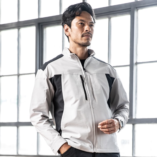コーコス CO-COS 9181 長袖ジャケット 4wayストレッチ 超軽量 UVカット