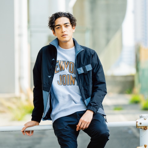 ATTACHMENT 23AW ノーカラーブルゾン ATTACHMENT 23AW ノーカラーブルゾン JACKET