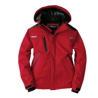 ジーベック 防水防寒ブルゾン 562 透湿保温 ヘルメット対応大型フード