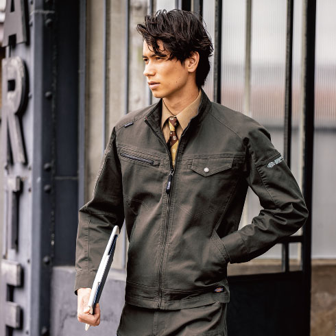 ディッキーズ Dickies D-2880 D-2885 年間 長袖ブルゾン カーゴ
