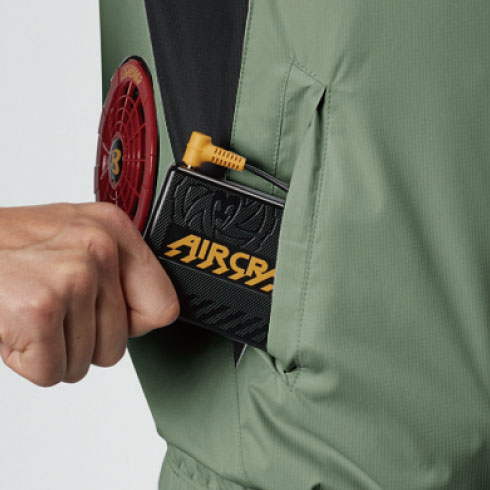 バートル AC1071 エアークラフト ファン付き長袖ジャケット ブルゾン
