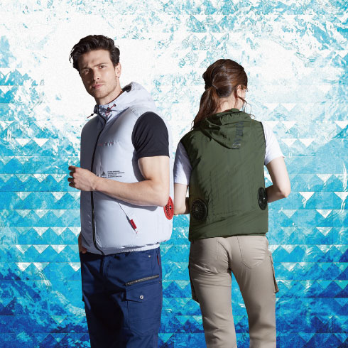 プロフ必読古着龍さん専用 Z-DRAGON】 74230 空調服(R)ベスト（フード付）(ファン無し) [春