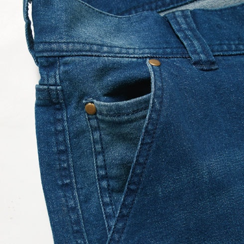 寅壱 8950-219 カーゴパンツ オールシーズン デニム ストレッチ