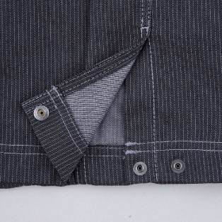 ディッキーズ Dickies D-1111 長袖ブルゾン ジャケット ピンストライプ