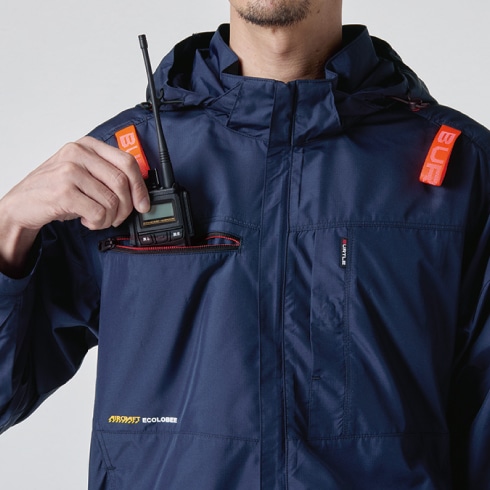 バートル AC2056 エアークラフト 半袖ブルゾン サイドファン