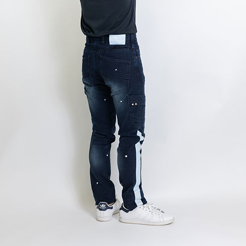 Jawin 自重堂 Jichodo 52902 カーゴパンツ 秋冬 ストレッチ デニム