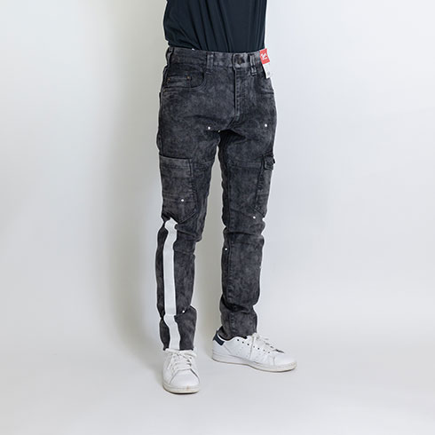 Jawin 自重堂 Jichodo 52902 カーゴパンツ 秋冬 ストレッチ デニム