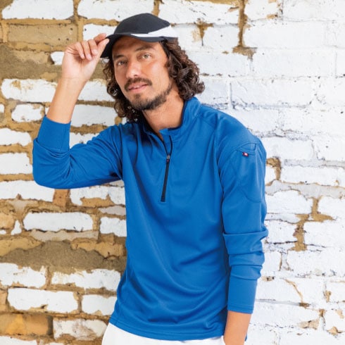 バートル 413 長袖ジップシャツ ストレッチ 吸汗速乾 消臭 オール