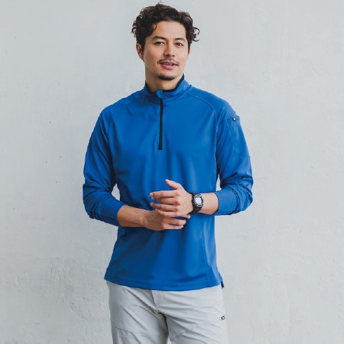 バートル 413 長袖ジップシャツ ストレッチ 吸汗速乾 消臭 オール