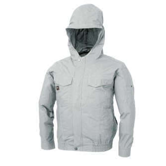 ジーベック XEBEC KU91410 空調服長袖ブルゾン(フード付き) 綿