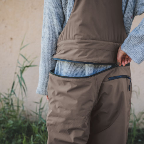 グレースエンジニアーズ GE-750 防風防水防寒サロペット 秋冬 ヒップ