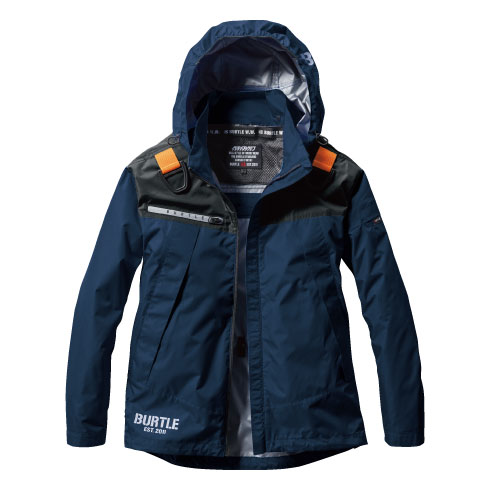 BURTLE 作業用ジャケット ファン付き ブラック バートル AC1191 長袖ファン付き作業服セット BURTLE ファン