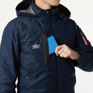 バートル 8210 BURTLE 綿100％ 強撥水加工 防寒ジャケット(大型