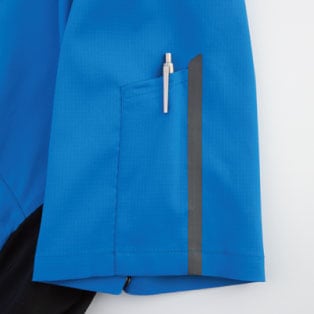 服 XEBEC 空調服&reg 半袖ブルゾン （フード付き） カジュアル