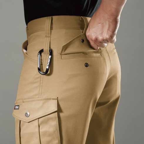 バートル 7052 オールシーズン 作業ズボン カーゴパンツ ストレッチ