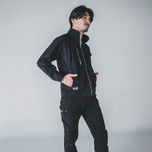 寅壱 3561-124 3561-219 ワークジャケット カーゴパンツ 上下セット 春