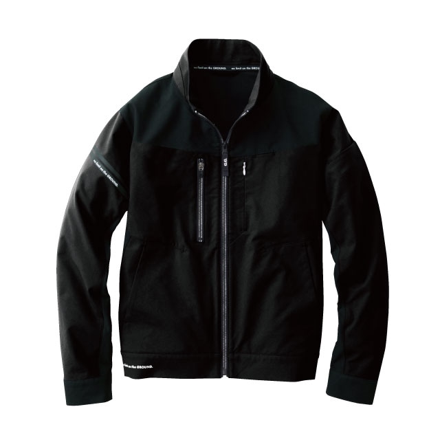 桑和 SOWA 8042-00 長袖ブルゾン ストレッチ 野帳対応 ポリエステル100