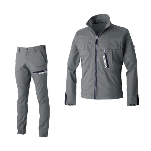 寅壱 9531-124 9531-219 ワークジャケット カーゴパンツ 上下セット 春