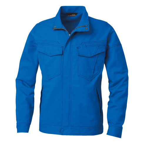 XXL 定2.5万 CUTTER&BUCK 圧着加工 ブルゾン ジャケット 紺 桑和 SOWA 5042-00 長袖ブルゾン ジャケット 秋冬 ストレッチ 防汚加工