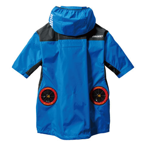 バートル AC1196 半袖ファン付き作業服セット BURTLE ファン