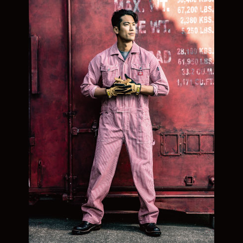 ディッキーズ Dickies D-716 ストレッチヒッコリーツナギ オール