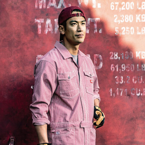 ディッキーズ Dickies D-716 ストレッチヒッコリーツナギ オール
