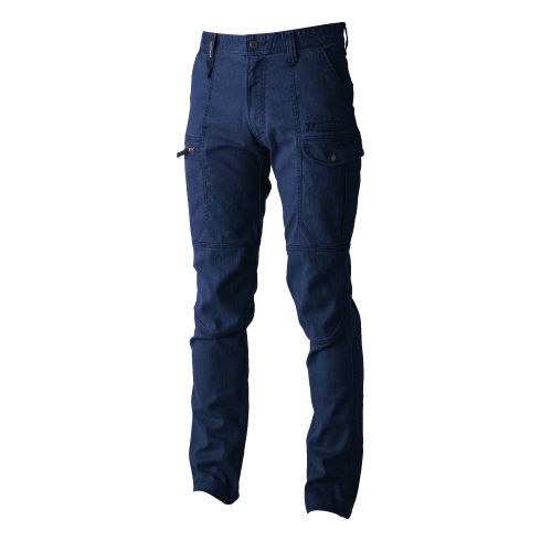 虎壱 楽天市場】寅壱 デニム カーゴパンツ 接触冷感 ストレッチ 8880-219 春