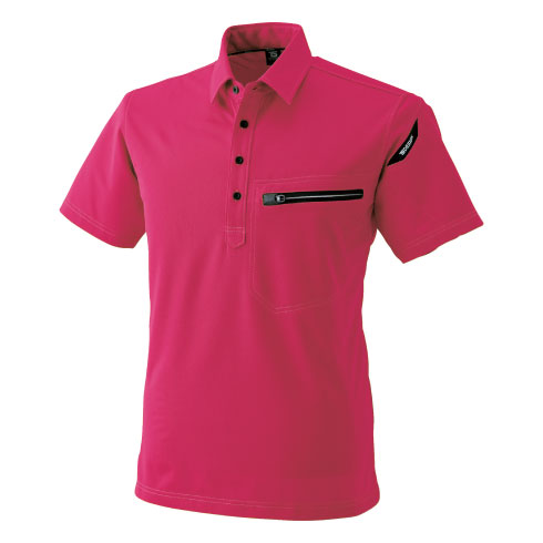 TABBY] 夏用F1サイクリング半袖ポロシャツ（男女兼用） (S 100-120ポンド,ピンク) [並行輸入品] ポロシャツ メンズ 半袖  レディース 大きいサイズ 無地 速乾 白 黒 ドライ グリマー(glimmer) ビジネス スポーツ 作業着 カジュアル 4.4オンス  00302-ADP 302 [TABBY] 夏用F1サイクリング半袖ポロシャツ（男女兼用） (S 100-120ポンド,ピンク) [並行輸入品]