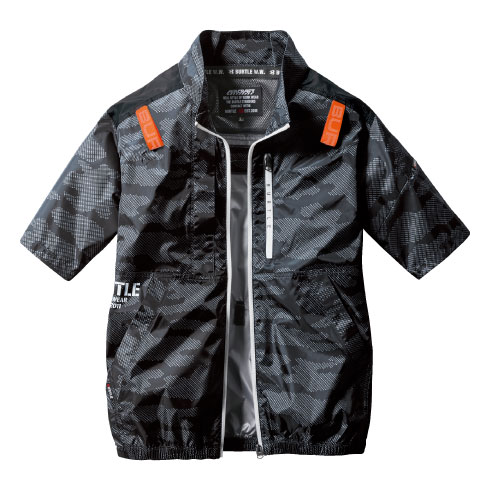 バートル AC2016 半袖ファン付き作業服セット ファン